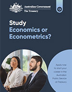 Thumbnail: Study Economics or Econometrics? postcard